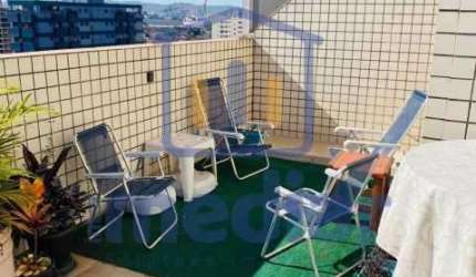 Cobertura com 3 quartos à venda na Rua Professor Torres Homem, Embaré, Santos, 121 m2 por R$ 950.000