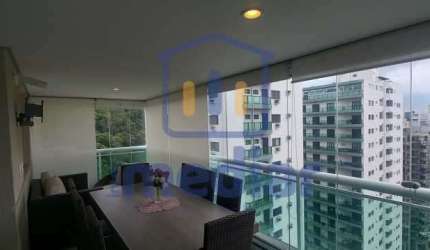 Apartamento com 3 quartos à venda na Rua Vereador Roberto Gelsomine, Barra Funda, Guarujá, 138 m2 por R$ 850.000