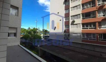 Apartamento com 3 quartos para alugar na Avenida Bartolomeu de Gusmão, Embaré, Santos, 128 m2 por R$ 6.000