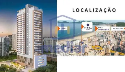 Apartamento com 3 quartos à venda na Rua Carlos Afonseca, Gonzaga, Santos, 126 m2 por R$ 2.190.000