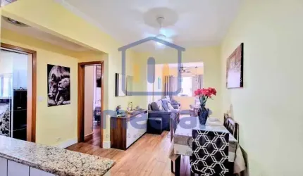 Apartamento com 1 quarto à venda na Avenida Doutor Epitácio Pessoa, Embaré, Santos, 45 m2 por R$ 369.500