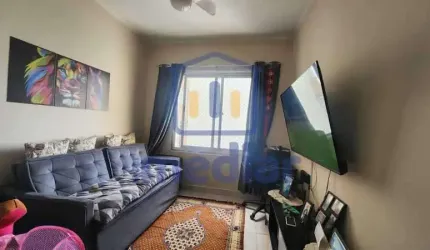 Apartamento com 1 quarto à venda na Avenida Presidente Wilson, José Menino, Santos, 55 m2 por R$ 370.000