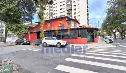 Casa comercial à venda na Avenida Senador Pinheiro Machado, Campo Grande, Santos, 237 m2 por R$ 1.500.000