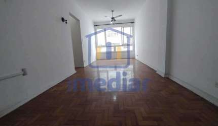 Apartamento com 1 quarto para alugar na Avenida Bartolomeu de Gusmão, Embaré, Santos, 85 m2 por R$ 3.500