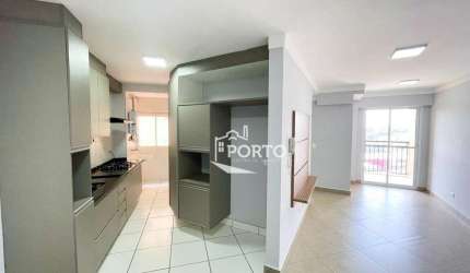 Apartamento com 2 dormitórios à venda, 66 m² - Paulicéia - Piracicaba/SP