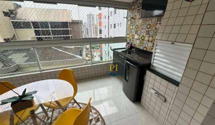 Apartamento com 2 dormitórios à venda, 97 m² por R$ 785.000 - Canto do Forte - Praia Grande/SP