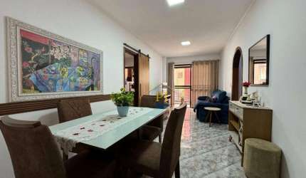 Apartamento com 1 dormitório à venda, 57 m² por R$ 330.000,00 - Vila Guilhermina - Praia Grande/SP