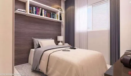 Apartamento com 2 dormitórios à venda, 54 m² por R$ 391.300,00 - Vila Guilhermina - Praia Grande/SP