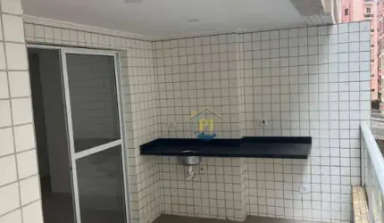 Apartamento à venda, 74 m² por R$ 395.000,00 - Caiçara - Praia Grande/SP