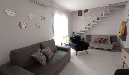 Apartamento Duplex com 1 dormitório para alugar, 61 m² por R$ 2.900,00/mês - Ocian - Praia Grande/SP