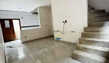 Casa com 2 dormitórios à venda, 62 m² por R$ 370.000,00 - Vila Guilhermina - Praia Grande/SP