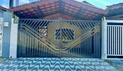 Casa com 2 dormitórios à venda, 82 m² por R$ 370.000,00 - Vilamar - Praia Grande/SP