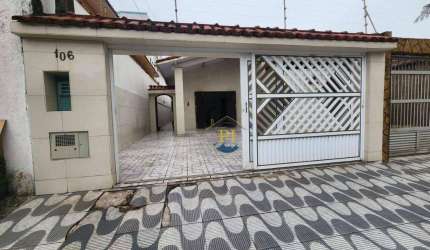 Casa com 3 dormitórios à venda, 97 m² por R$ 420.000,00 - Solemar - Praia Grande/SP