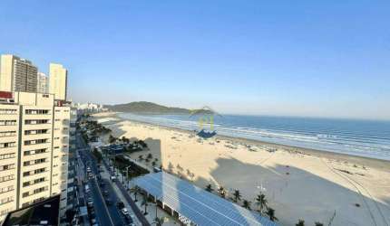 Apartamento com 3 dormitórios à venda, 140 m² por R$ 1.370.000 - Vila Guilhermina - Praia Grande/SP