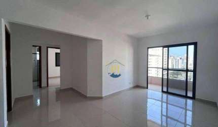 Apartamento com 2 dormitórios à venda, 76 m² por R$ 385.000 - Vila Guilhermina - Praia Grande/SP