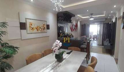 Apartamento com 3 dormitórios à venda, 124 m² por R$ 950.000,00 - Aviação - Praia Grande/SP