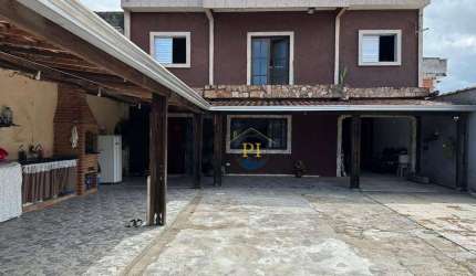 Casa com 4 dormitórios à venda, 176 m² por R$ 405.000 - Jardim Quietude - Praia Grande/SP