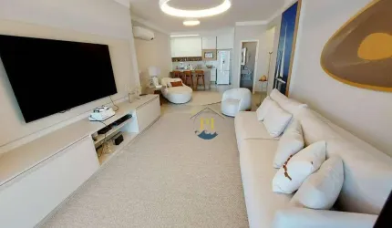 Apartamento com 3 dormitórios à venda, 143 m² por R$ 2.500.000 - Canto do Forte - Praia Grande/SP
