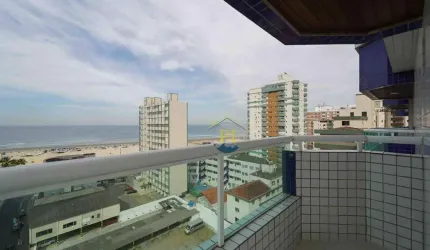 Cobertura com 3 dormitórios à venda, 145 m² por R$ 1.100.000 - Vila Guilhermina - Praia Grande/SP