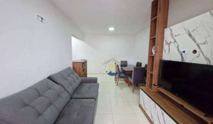 Apartamento com 2 dormitórios à venda, 86 m² por R$ 650.000 - Aviação - Praia Grande/SP