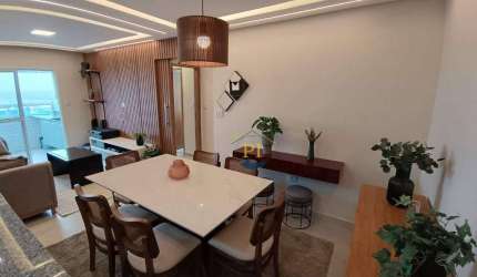 Apartamento com 2 dormitórios à venda, 72 m² por R$ 610.000 - Guilhermina - Praia Grande/SP