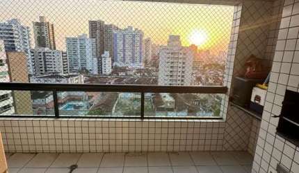 Apartamento com 2 dormitórios à venda, 88 m² por R$ 539.000,00 - Vila Guilhermina - Praia Grande/SP