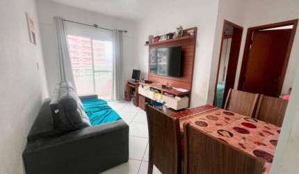 Apartamento com 1 dormitório à venda, 48 m² por R$ 265.000 - Mirim - Praia Grande/SP