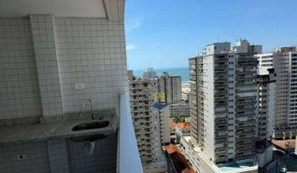 Apartamento com 1 dormitório à venda, 52 m² por R$ 390.000,00 - Aviação - Praia Grande/SP