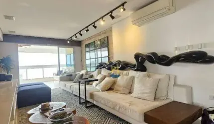 Apartamento com 4 dormitórios à venda, 214 m² por R$ 3.400.000,00 - Canto do Forte - Praia Grande/SP
