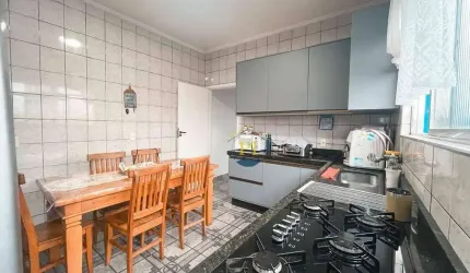 Sobrado com 2 dormitórios à venda, 57 m² por R$ 380.000 - Balneário Maxland - Praia Grande/SP