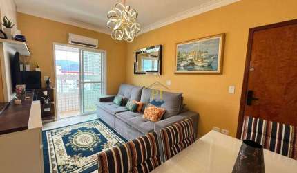 Apartamento com 2 dormitórios à venda, 78 m² por R$ 550.000 - Caiçara - Praia Grande/SP