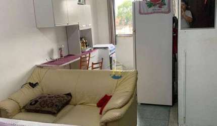 Kitnet com 1 dormitório à venda, 28 m² por R$ 140.000 - Tupi - Praia Grande/SP