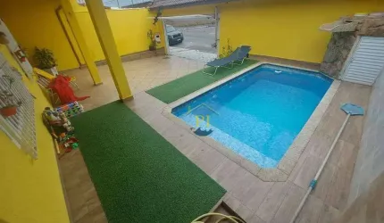 Casa com 3 dormitórios à venda, 103 m² por R$ 750.000,00 - Jardim Imperador - Praia Grande/SP