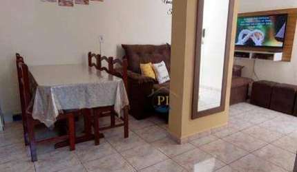 Apartamento com 2 dormitórios à venda, 49 m² por R$ 295.000 - Vila Guilhermina - Praia Grande/SP