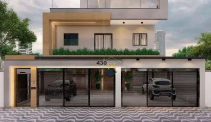 Casa à venda, 44 m² por R$ 350.000,00 - Vila Guilhermina - Praia Grande/SP