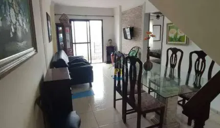 Cobertura com 3 dormitórios à venda, 120 m² por R$ 540.000,00 - Ocian - Praia Grande/SP