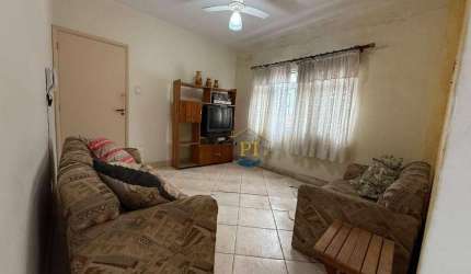 Apartamento com 2 dormitórios à venda, 60 m² por R$ 250.000 - Aviação - Praia Grande/SP