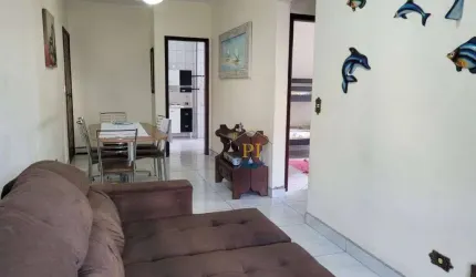 Apartamento com 2 dormitórios à venda, 67 m² por R$ 350.000 - Vila Assunção - Praia Grande/SP