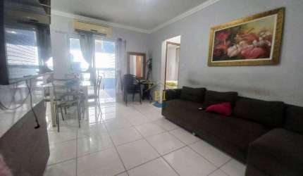 Apartamento com 2 dormitórios à venda, 62 m² por R$ 520.000 - Maracanã - Praia Grande/SP
