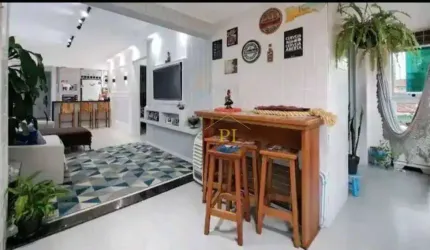 Apartamento com 2 dormitórios para alugar, 72 m² por R$ 6.000/mês - Boqueirão - Praia Grande/SP