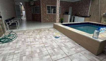 Casa com 3 dormitórios à venda, 128 m² por R$ 1.300.000 - Solemar - Praia Grande/SP