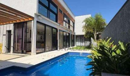Lindo casa para a venda com 4 quartos, sendo 3 suites, no Condominio Brisas Jundiai, Jardim Samambaia - SP