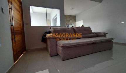 Casa com 2 dormitórios à venda, 80 m²  - Set Ville - São José dos Campos/SP