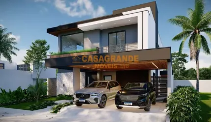 Casa Sobrado com 05 quartos, 249m² no Condomínio Residencial Mantiqueira