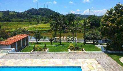 Chácara com 5 dormitórios à venda, 2500 m² por R$ 3.800.000 - Condomínio Estância Guararema - Guararema/SP