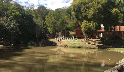 Sítio com 3 dormitórios à venda, 48000 m² por R$ 1.150.000,00 - Paião - Guararema/SP