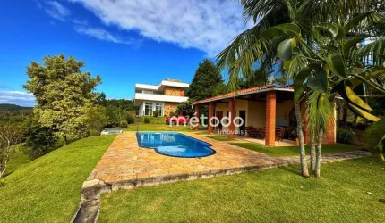Casa com 3 dormitórios à venda, 534 m² por R$ 1.840.000,00 - Condomínio Residencial Granja Virginia - Guararema/SP