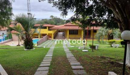 Chácara com 4 dormitórios à venda, 5 m² por R$ 1.350.000,00 - Parque Agrinco - Guararema/SP