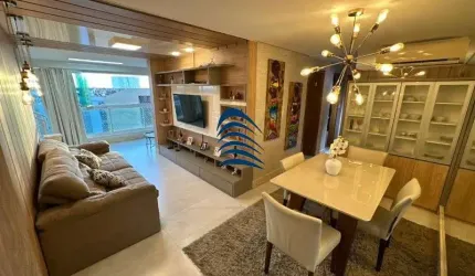 Belíssima Cobertura duplex em Lauro de Freitas - Fino Acabamento - 3/4 sendo 2 suítes - 206m² - 2 vagas cobertas - Energia solar - Piscina privativa e área gourme