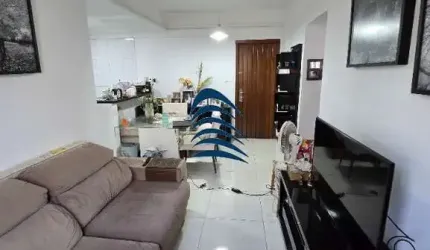 Apartamento na Pituba,  2 quartos, sala, varanda, cozinha, 62 m2, 2 banheiros!  01 garagem, área de serviço, portaria 24h. Salão de festas!   AA1099 C